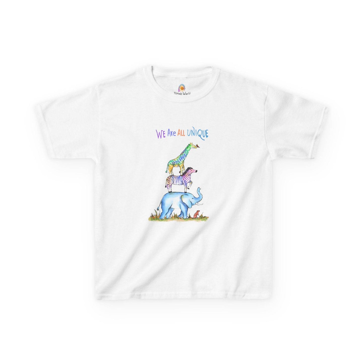 WE ARE ALL UNIQUE - KID'S SHIRT - Iona's World