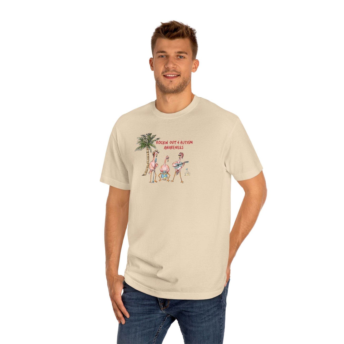 ROCKIN' OUT 4 AUTISM AWARENESS - UNISEX TEE - Iona's World