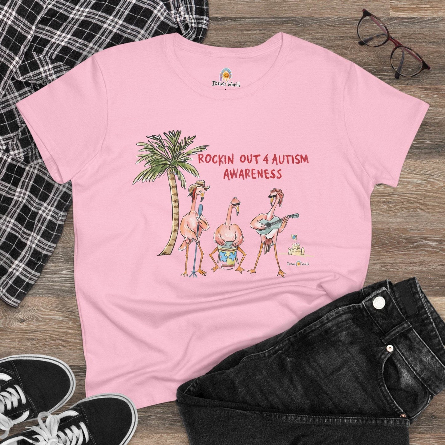 ROCKIN' OUT 4 AUTISM AWARENESS - WOMEN'S SHIRT - Iona's World