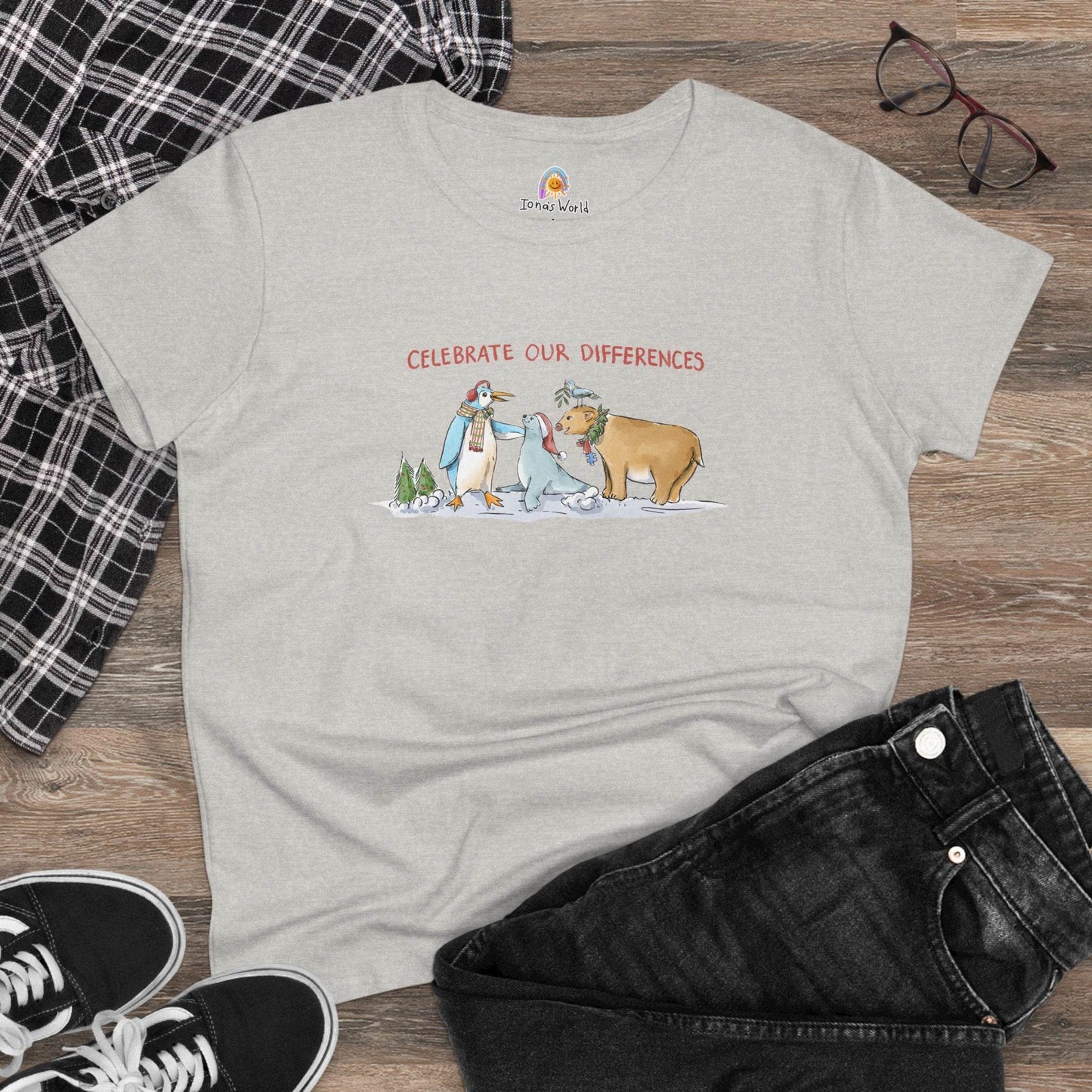 CELEBRATE OUR DIFFERENCES - WOMEN'S SHIRT - Iona's World