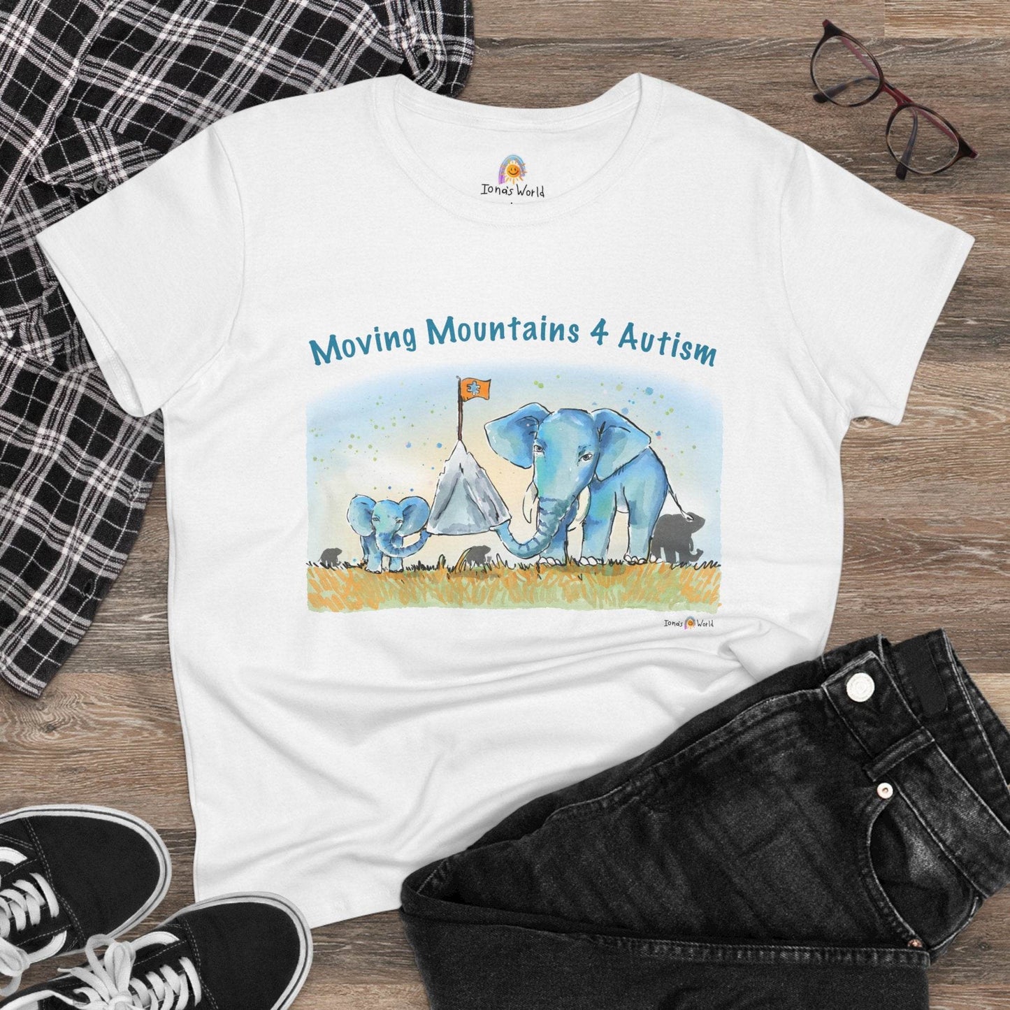 MOVING MOUNTAINS 4 AUTISM - WOMEN'S SHIRT - Iona's World