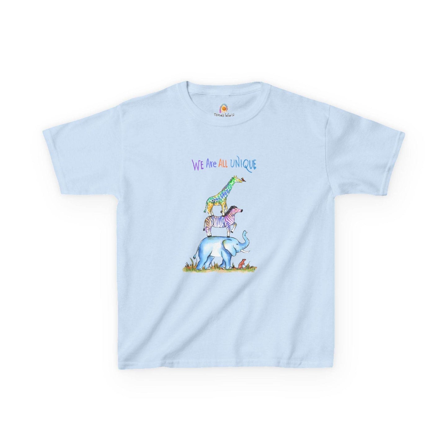 WE ARE ALL UNIQUE - KID'S SHIRT - Iona's World