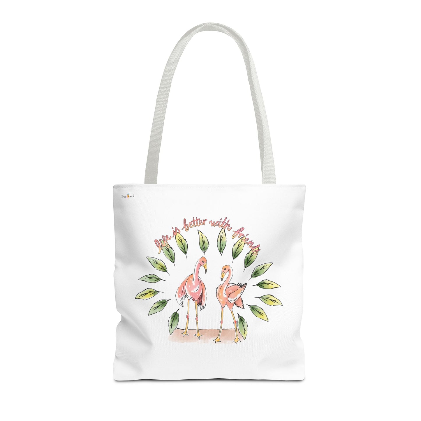 LIFE IS BETTER WITH FRIENDS - TOTE BAG