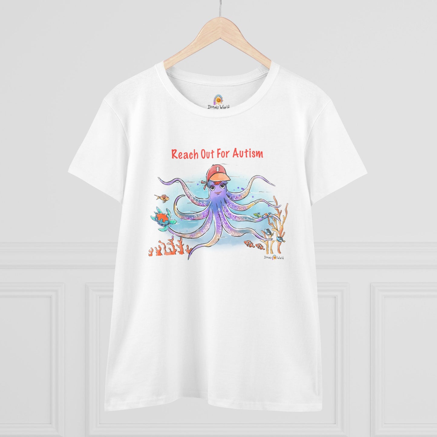 REACH OUT FOR AUTISM - WOMEN'S SHIRT