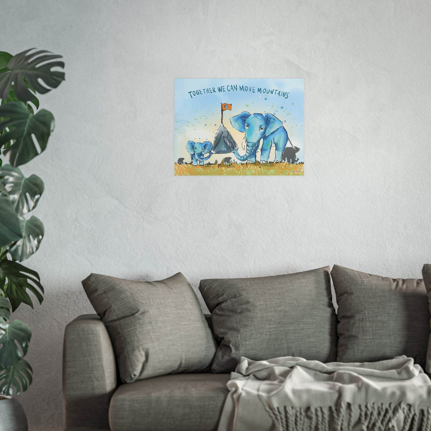 TOGETHER WE CAN MOVE MOUNTAINS | POSTER - Iona's World