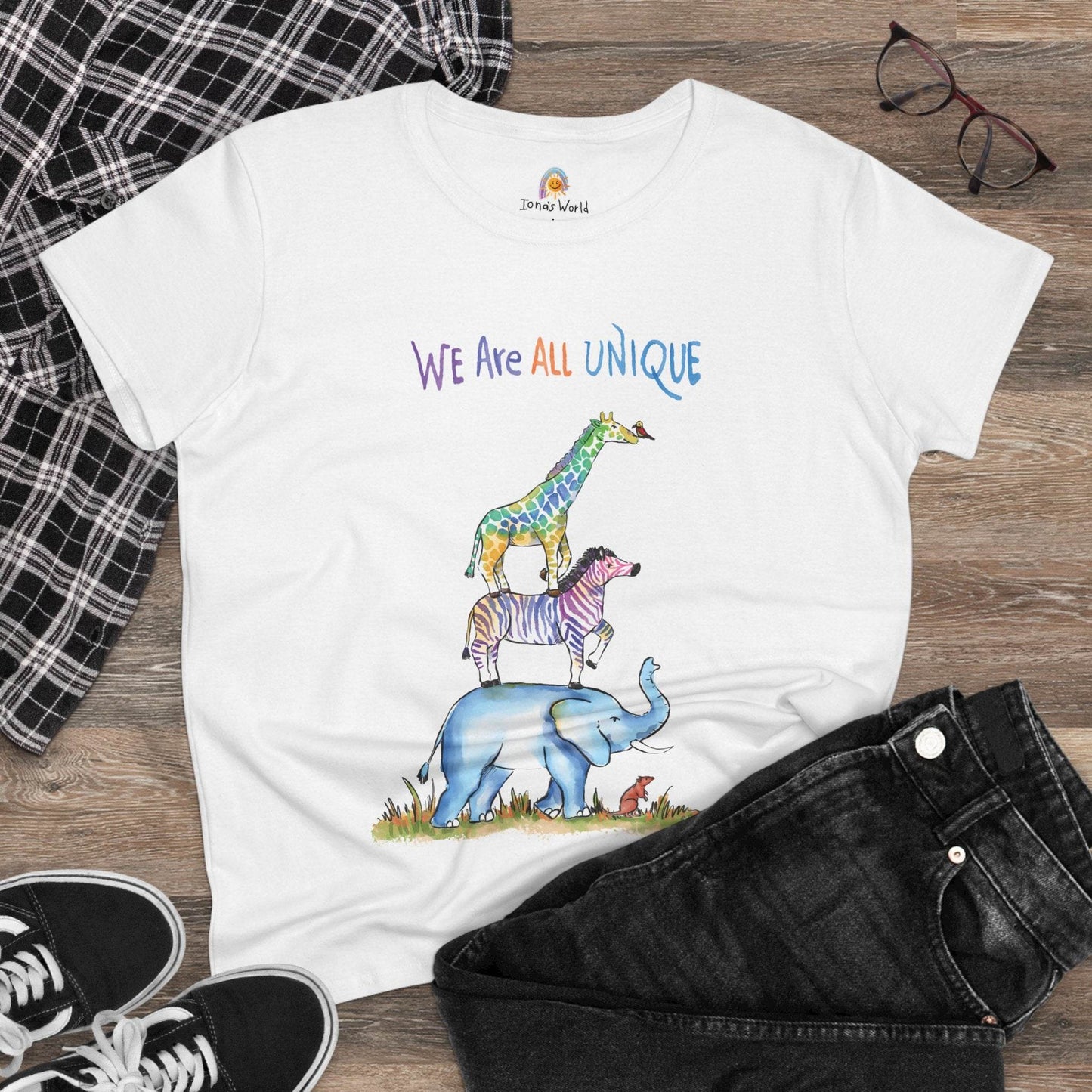 WE ARE ALL UNIQUE - WOMEN'S SHIRT - Iona's World