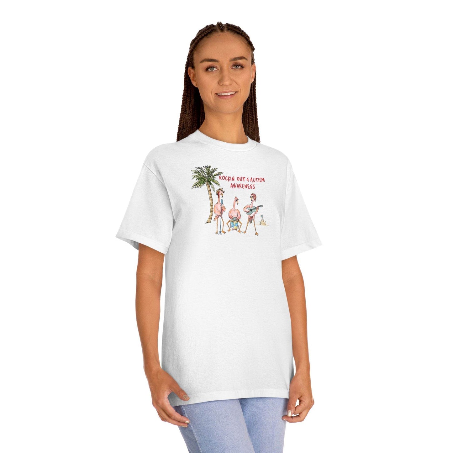 ROCKIN' OUT 4 AUTISM AWARENESS - UNISEX TEE - Iona's World
