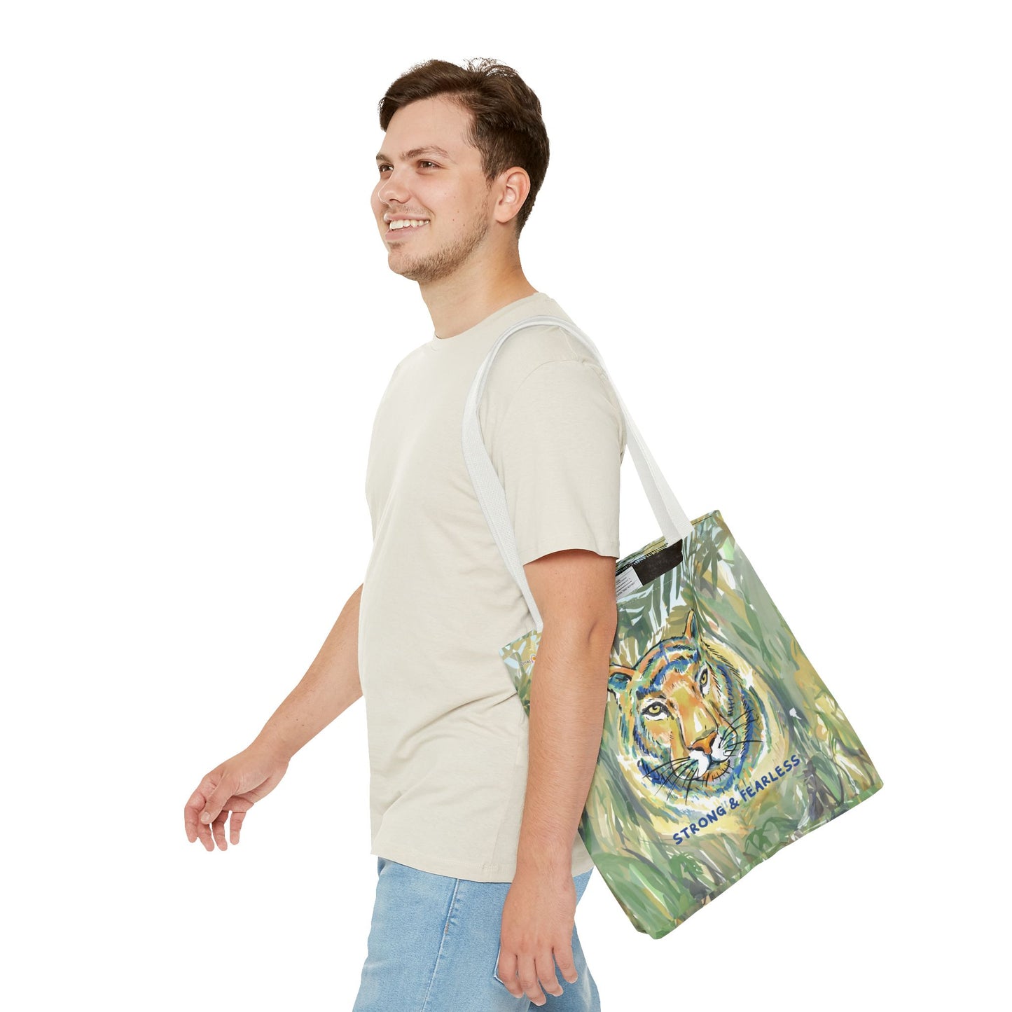 STRONG & FEARLESS - TOTE BAG