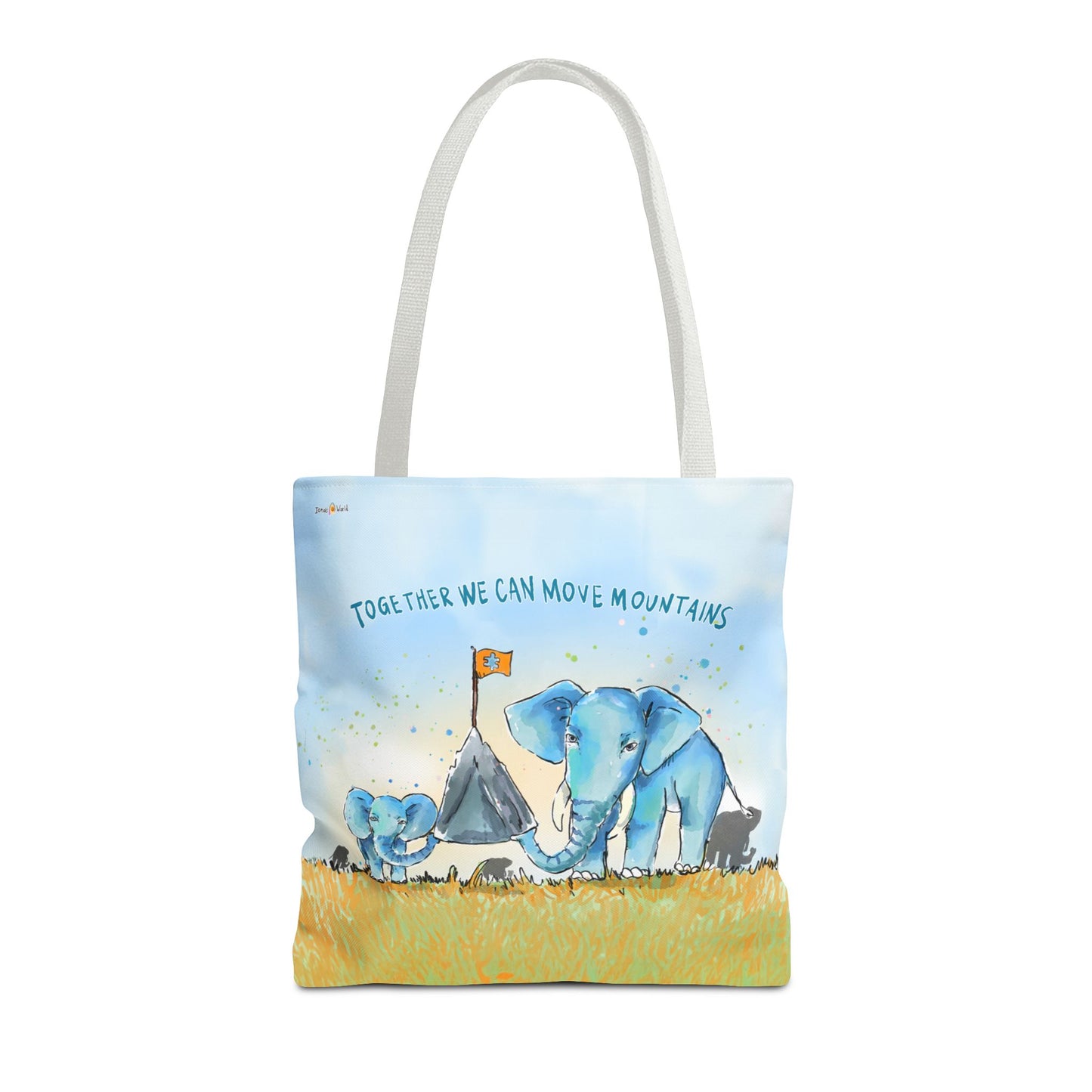TOGETHER WE CAN MOVE MOUNTAINS - TOTE BAG
