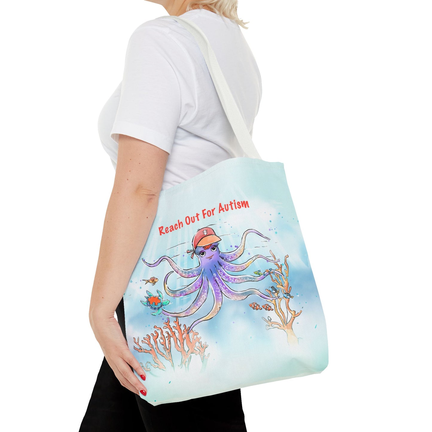 REACH OUT FOR AUTISM - TOTE BAG