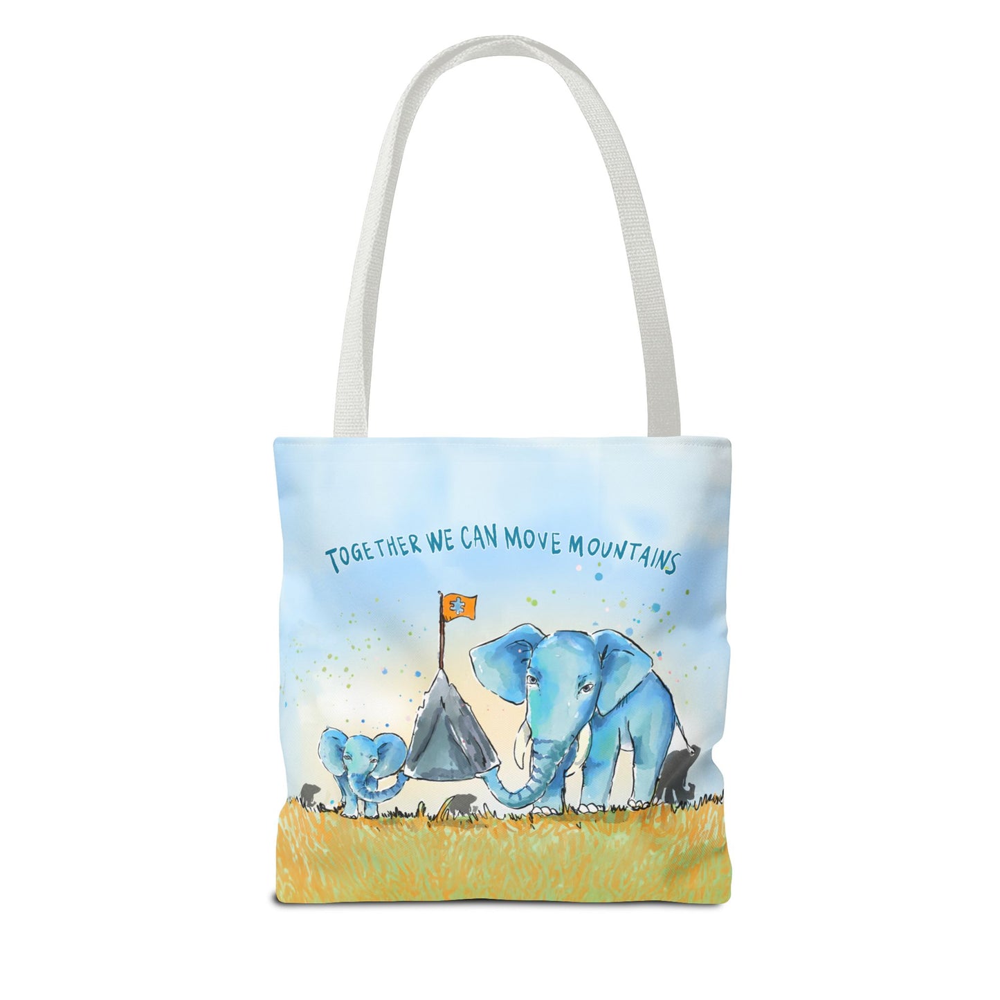 TOGETHER WE CAN MOVE MOUNTAINS - TOTE BAG