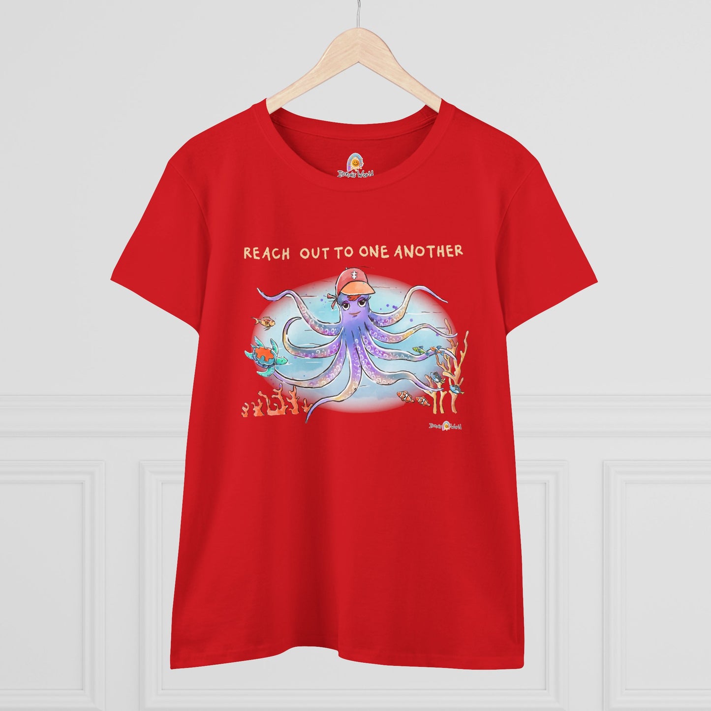 REACH OUT TO ONE ANOTHER - WOMEN'S SHIRT