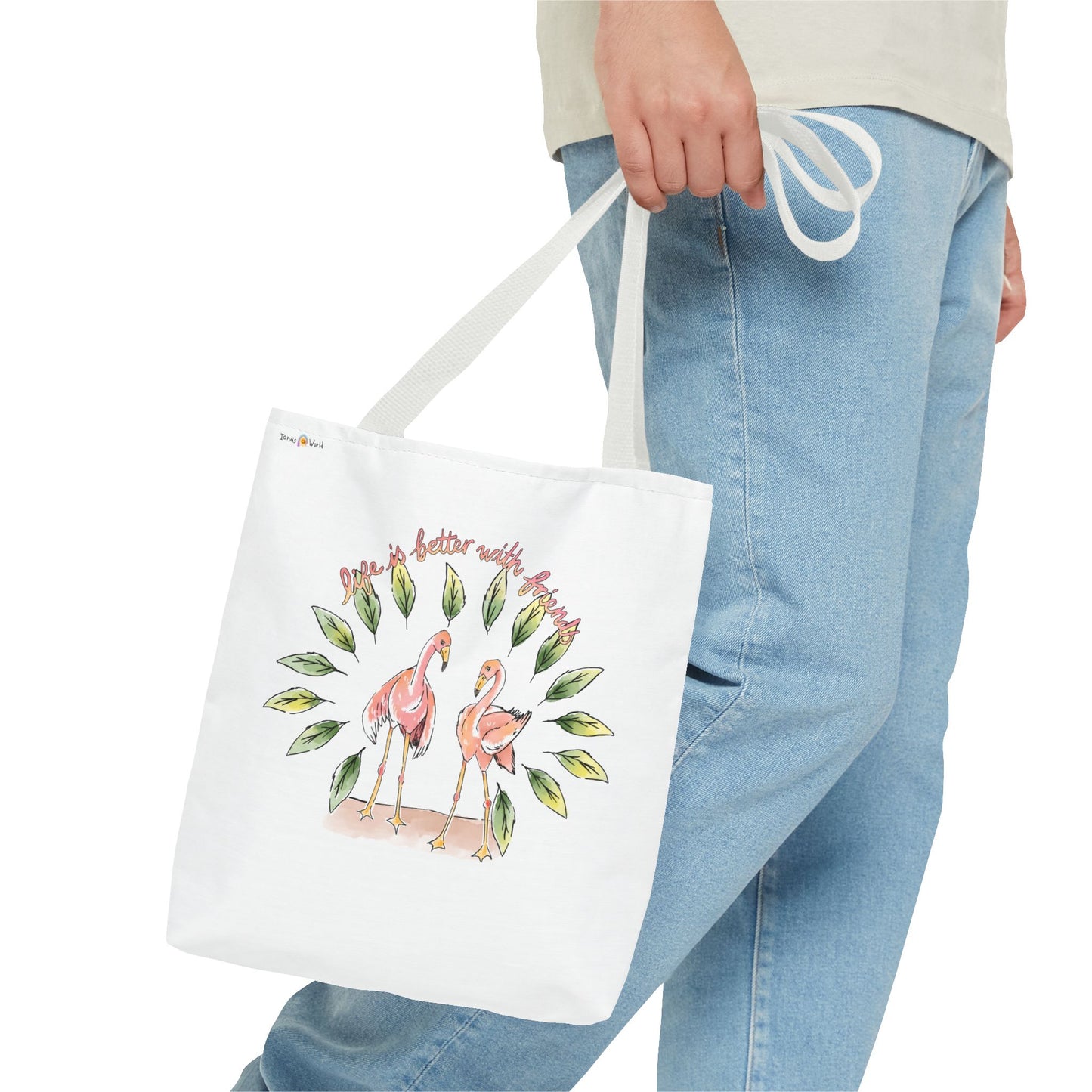 LIFE IS BETTER WITH FRIENDS - TOTE BAG