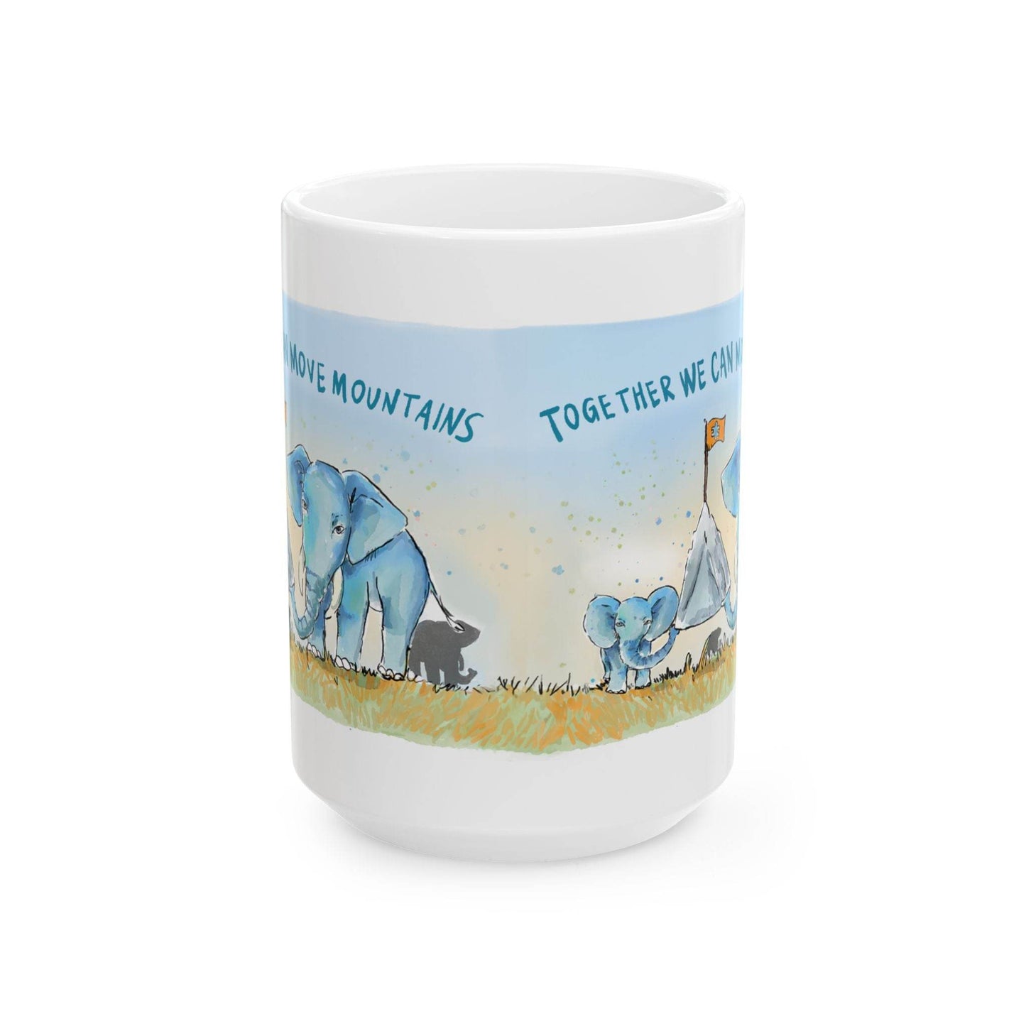 TOGETHER WE CAN MOVE MOUNTAINS - INSPIRATIONAL MUG - Iona's World