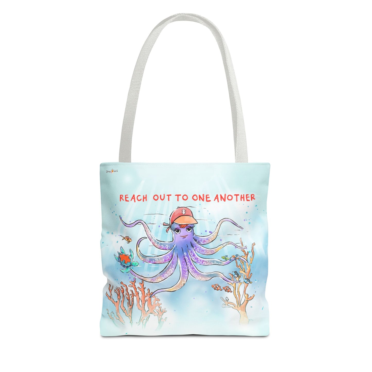 REACH OUT TO ONE ANOTHER - TOTE BAG