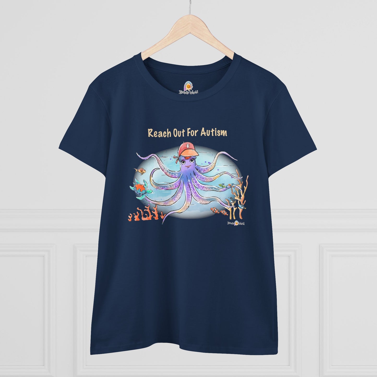 REACH OUT FOR AUTISM - WOMEN'S SHIRT