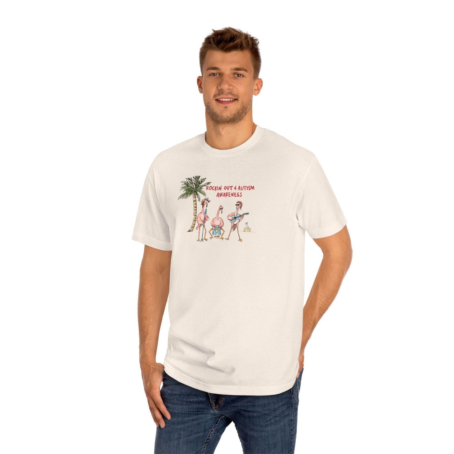 ROCKIN' OUT 4 AUTISM AWARENESS - UNISEX TEE - Iona's World