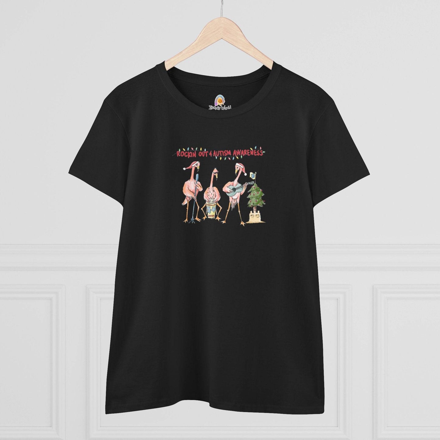 ROCKIN' OUT 4 AUTISM AWARENESS HOLIDAY - WOMEN'S SHIRT - Iona's World