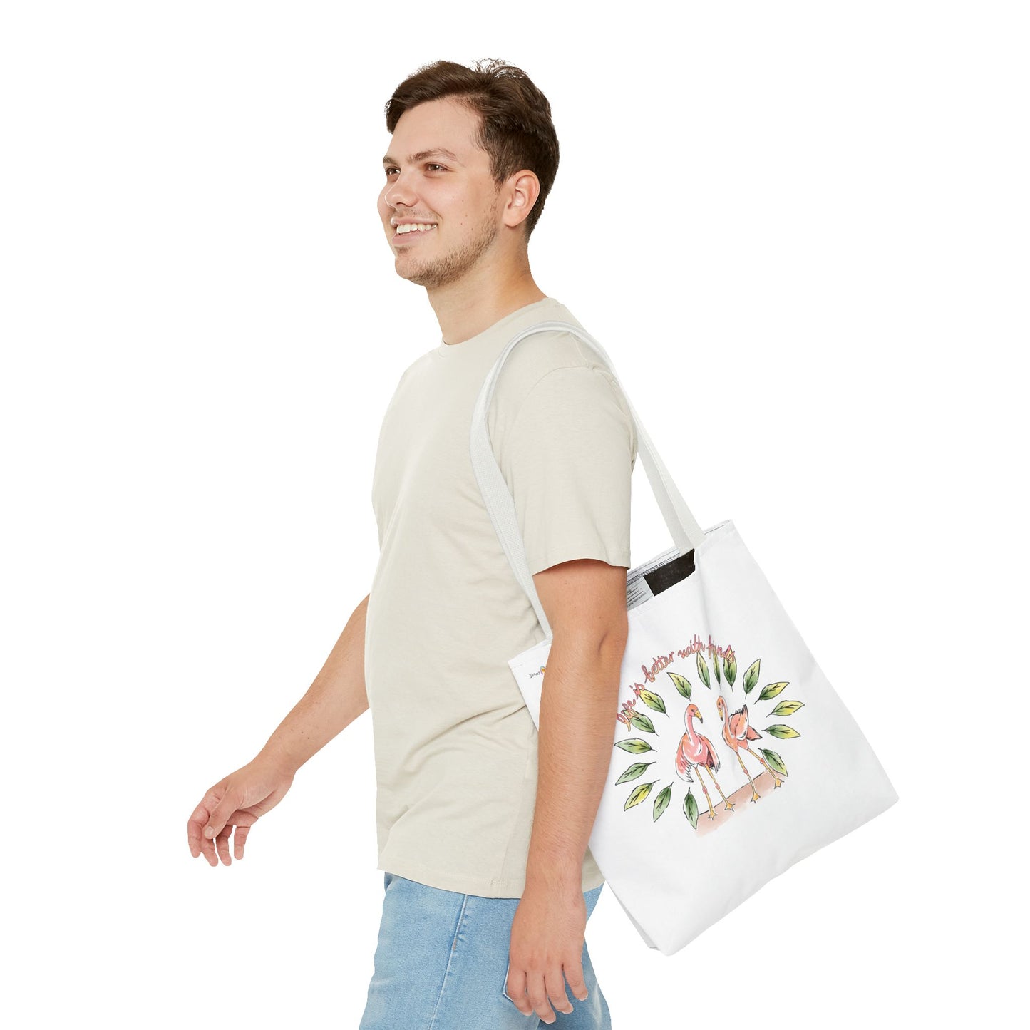 LIFE IS BETTER WITH FRIENDS - TOTE BAG