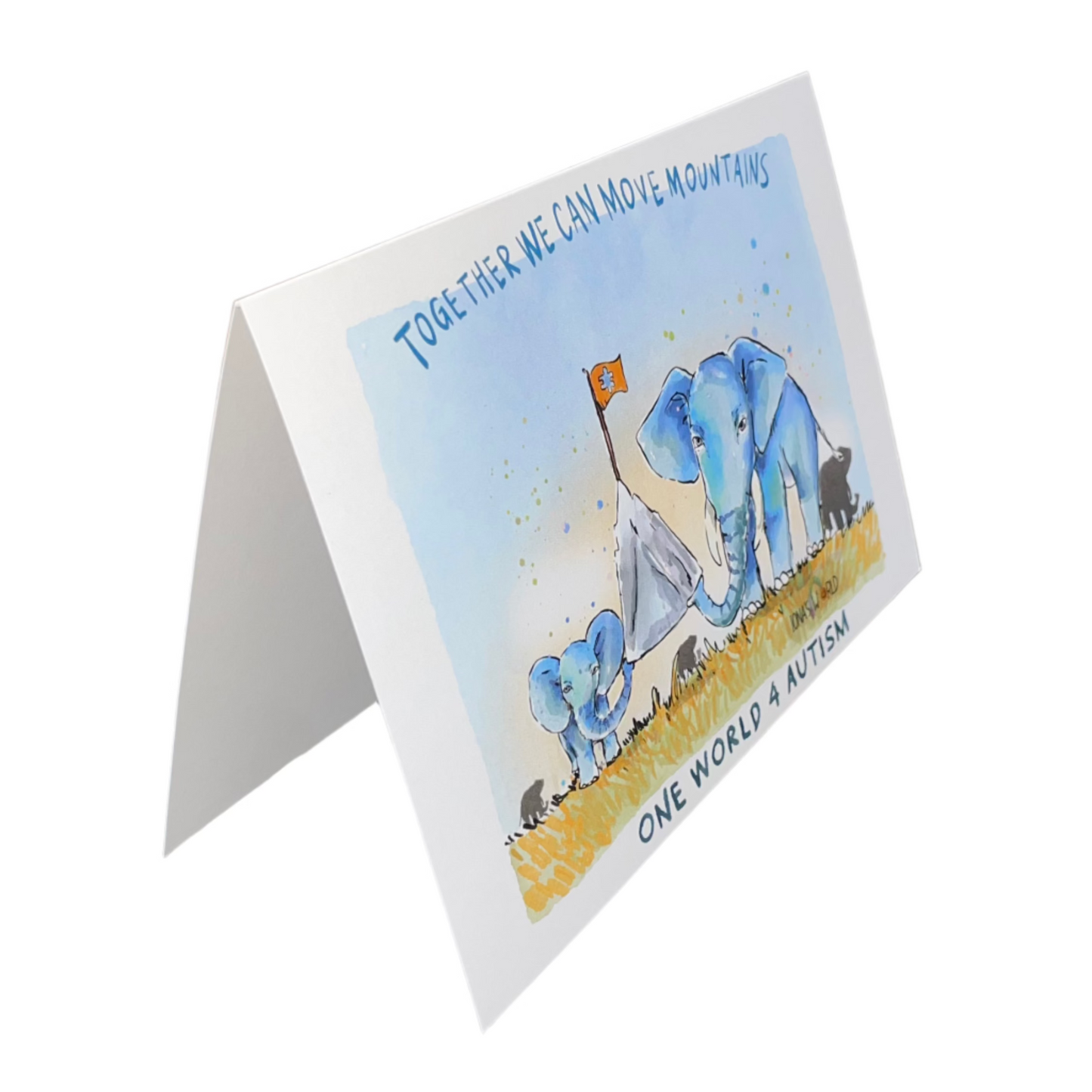 Together We Can Move Mountains - Greeting Card - Iona's World