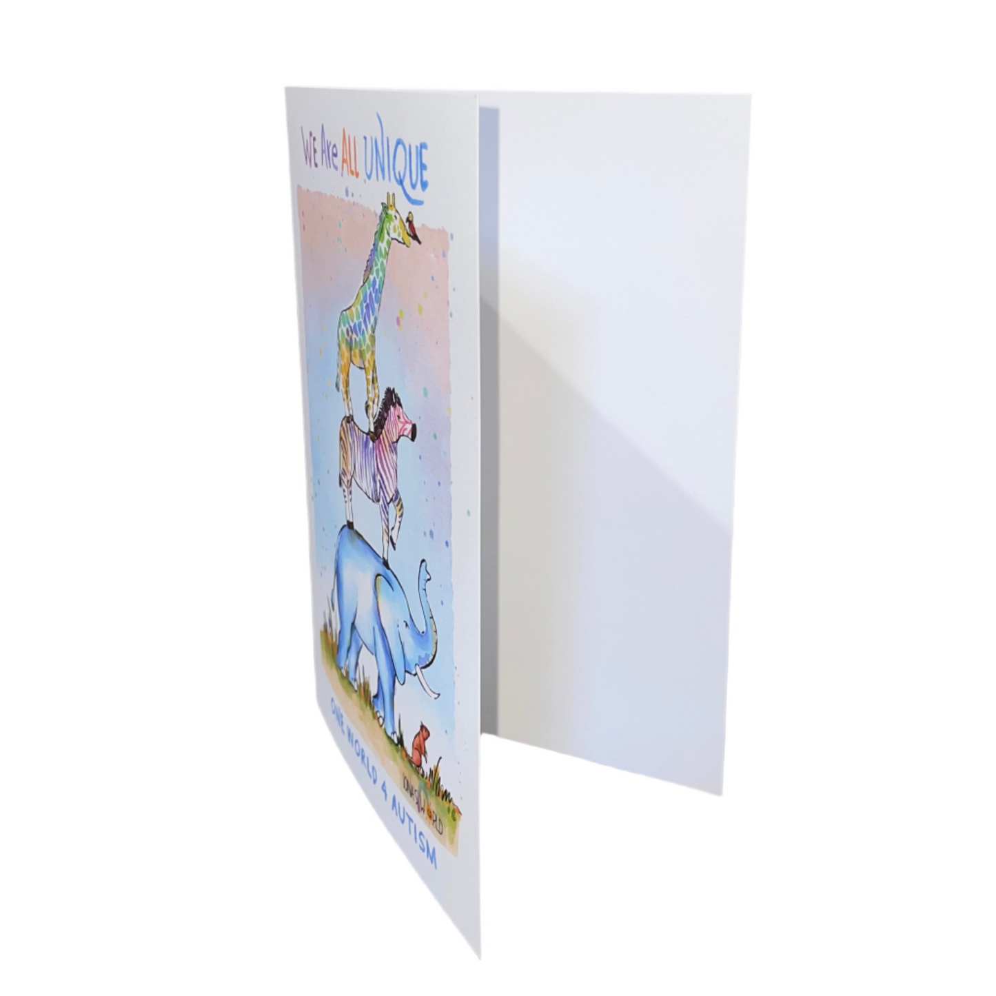 We Are All Unique - Greeting Card - Iona's World