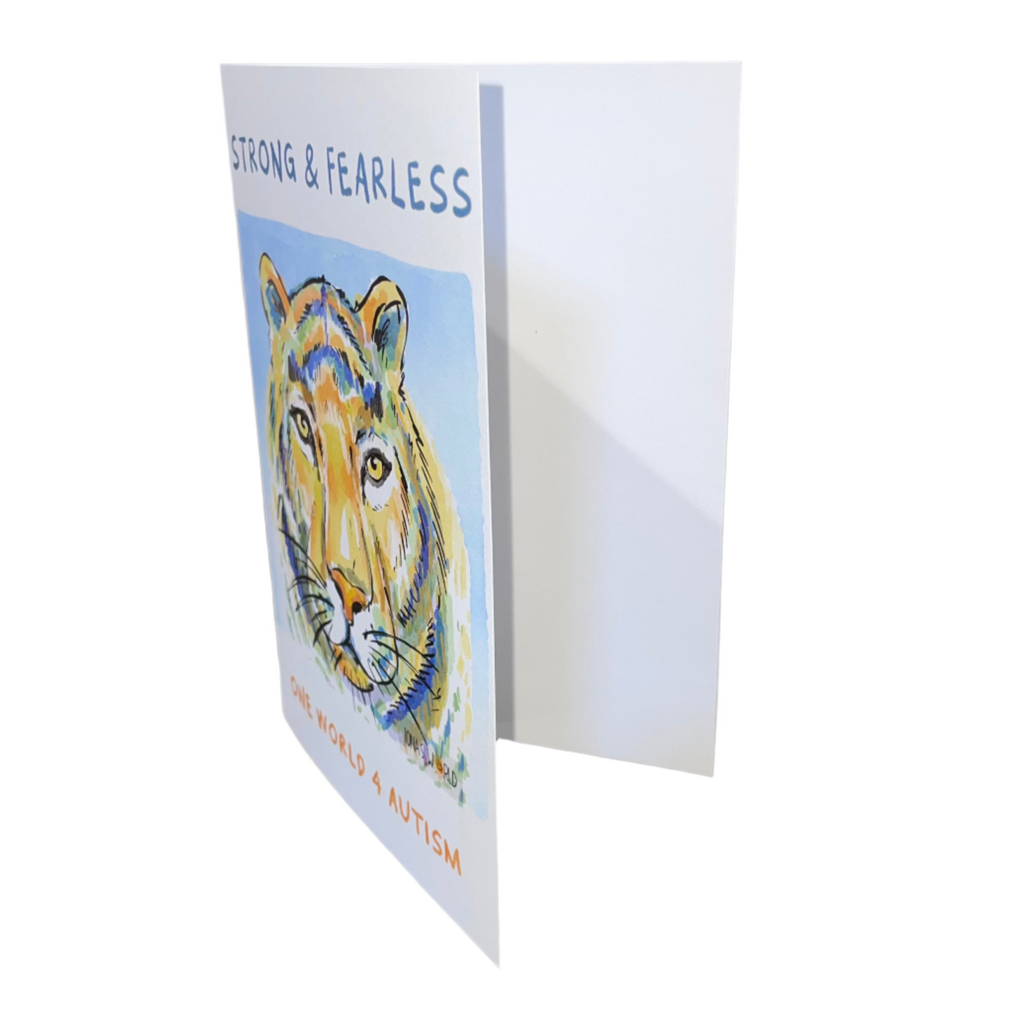 Strong & Fearless - Greeting Card - Iona's World
