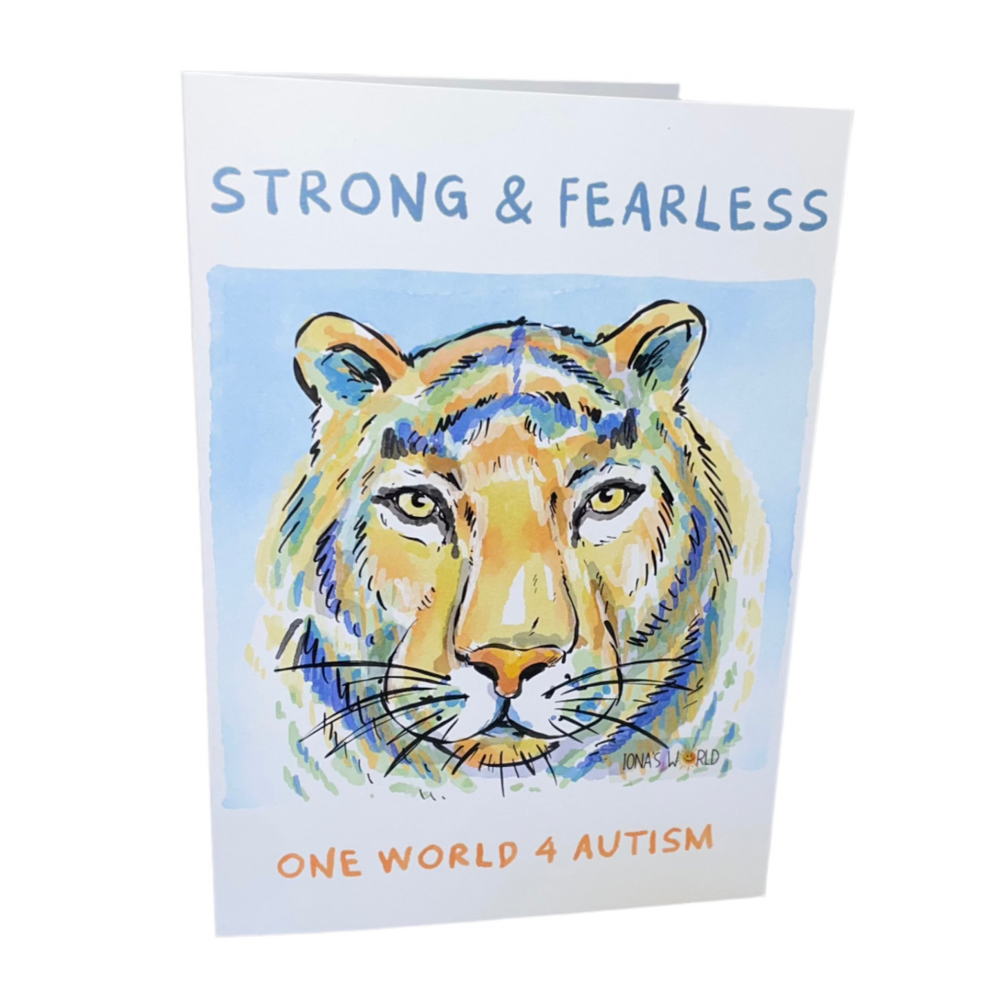 Strong & Fearless - Greeting Card - Iona's World