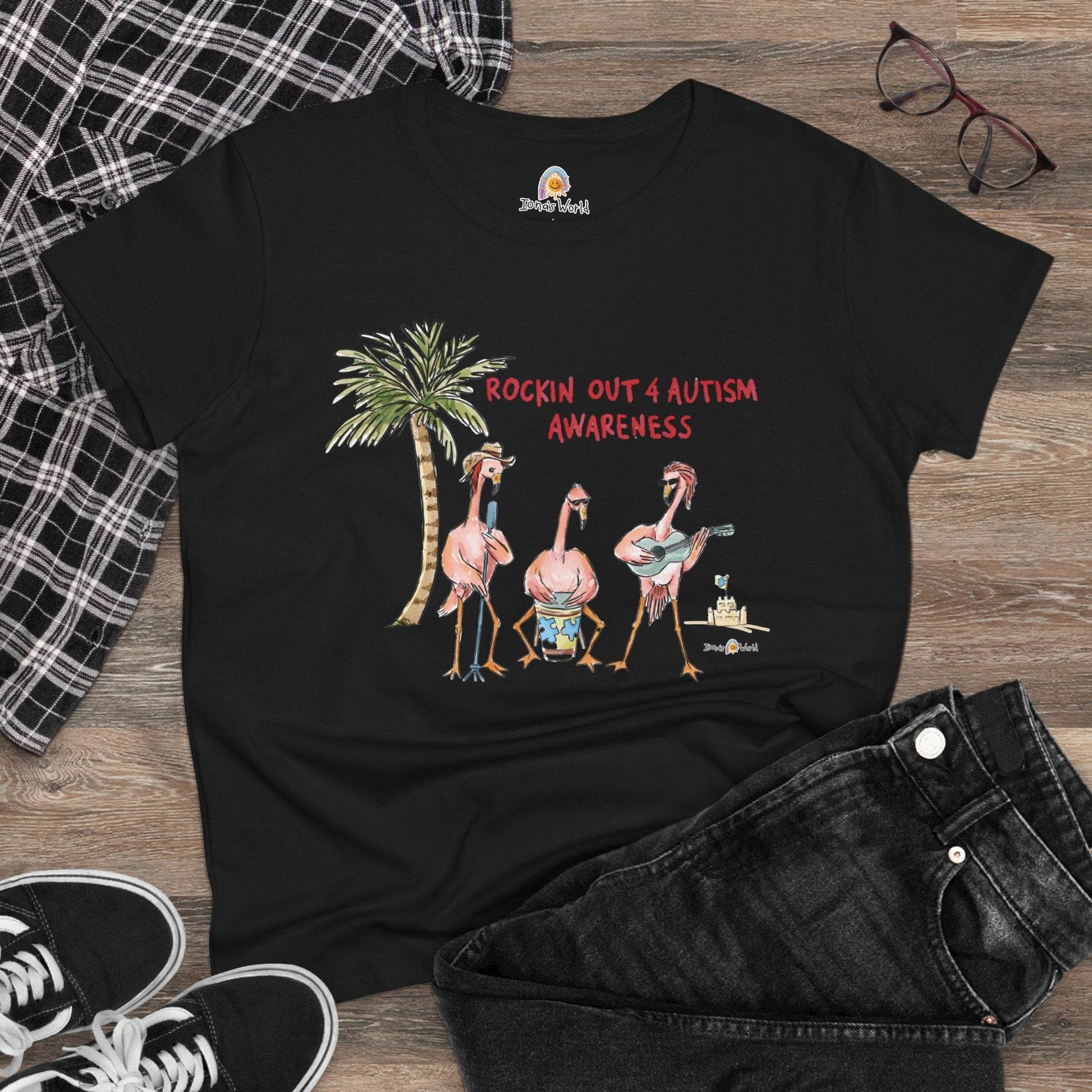 ROCKIN' OUT 4 AUTISM AWARENESS - WOMEN'S SHIRT - Iona's World