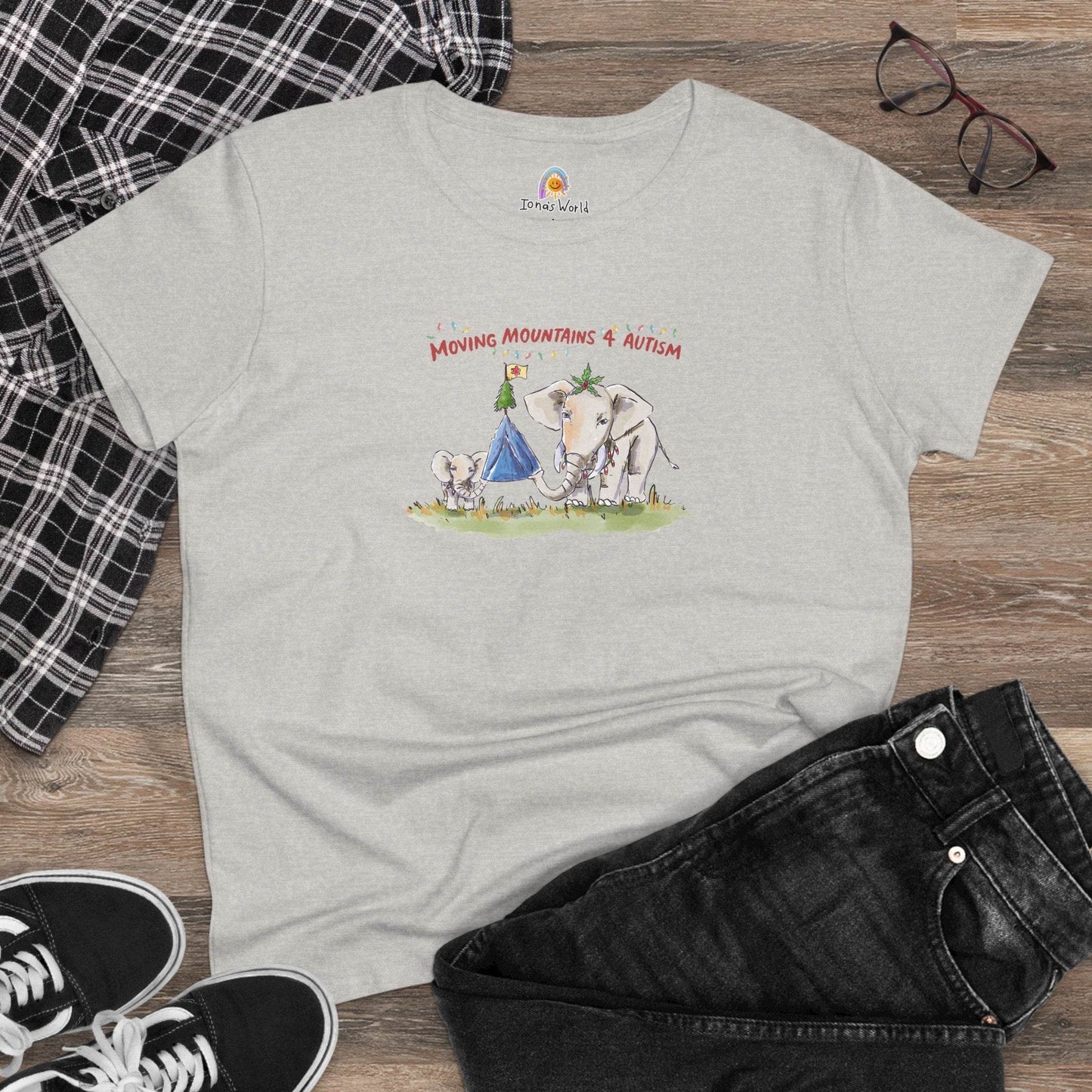 MOVING MOUNTAINS 4 AUTISM HOLIDAY - WOMEN'S SHIRT - Iona's World