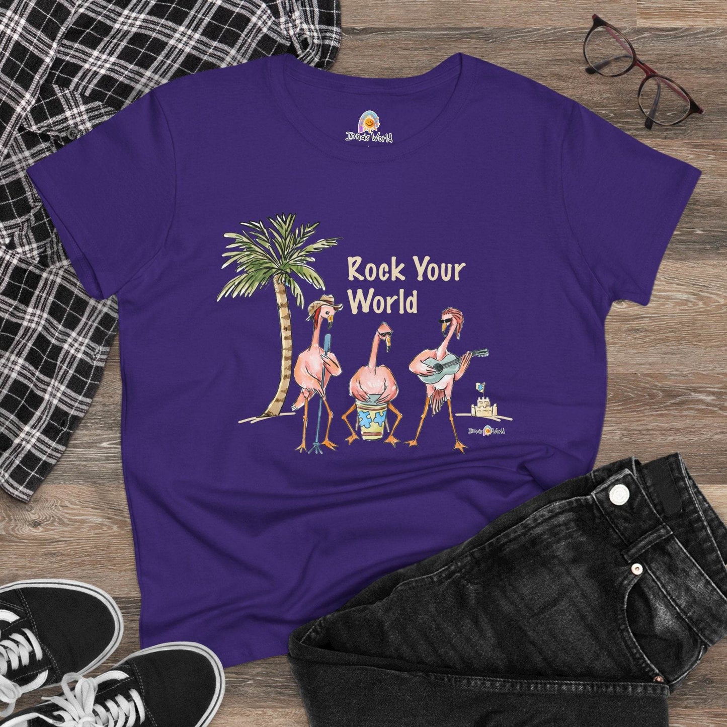 ROCK YOUR WORLD - WOMEN'S SHIRT - Iona's World