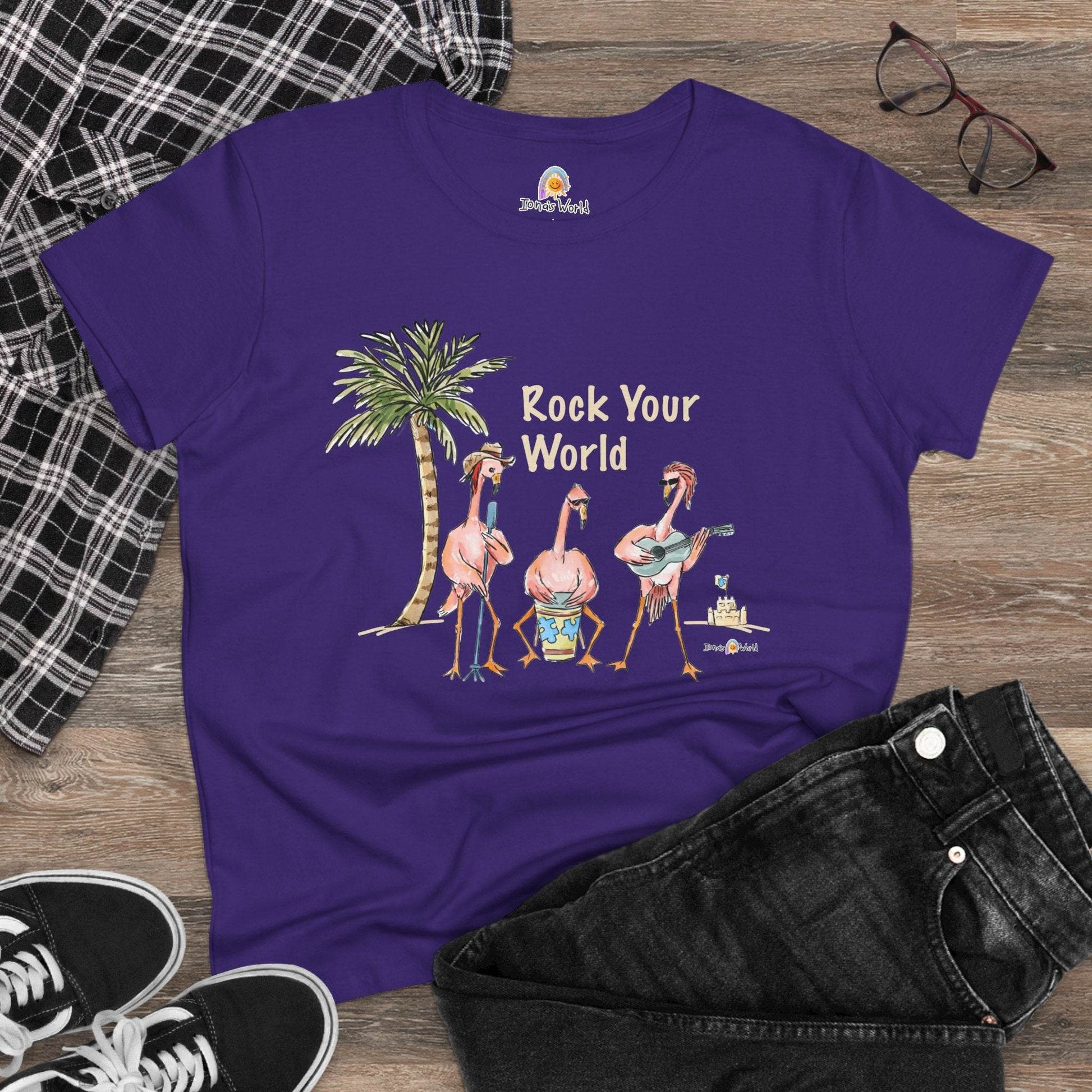 ROCK YOUR WORLD - WOMEN'S SHIRT - Iona's World