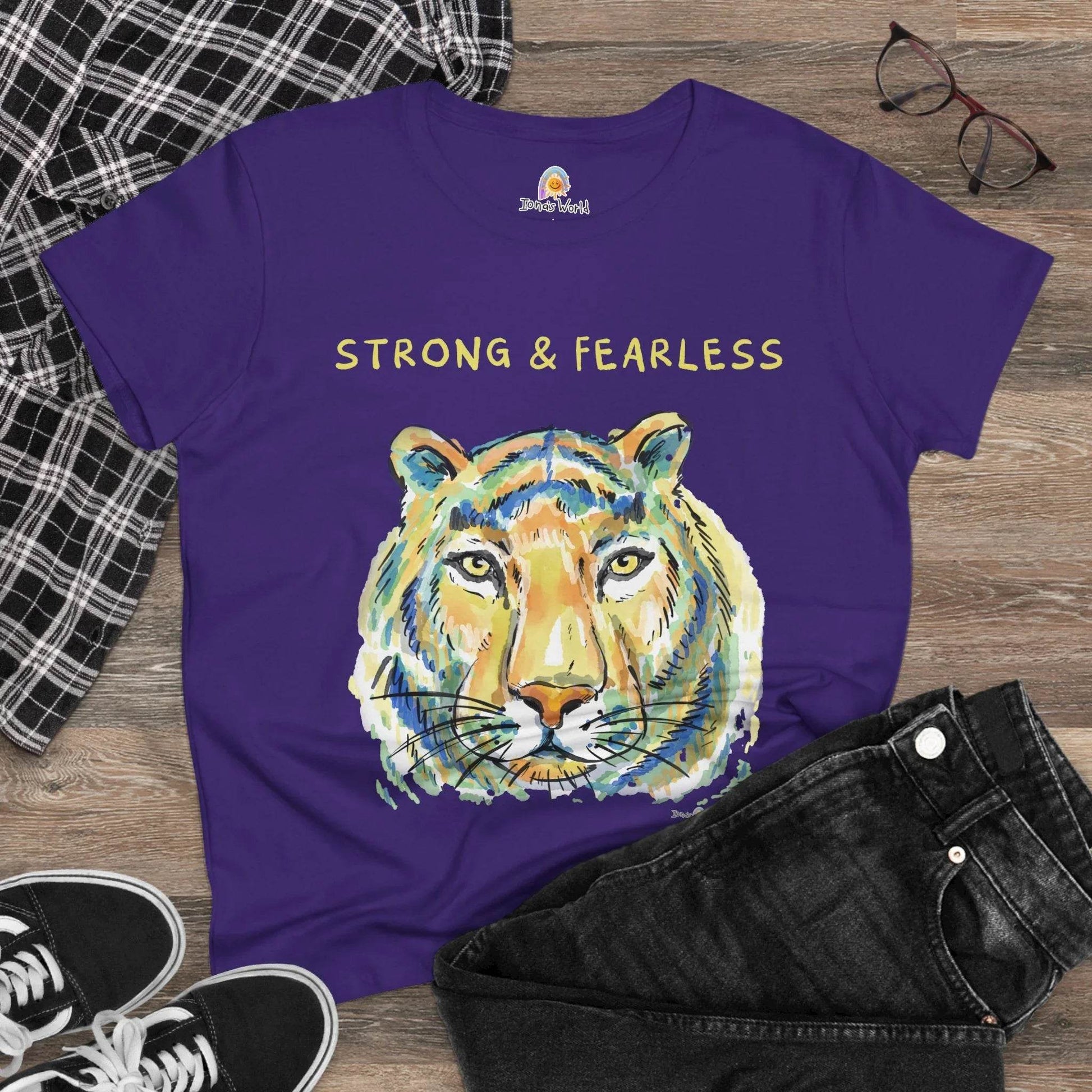 STRONG & FEARLESS - WOMEN'S SHIRT - Iona's World