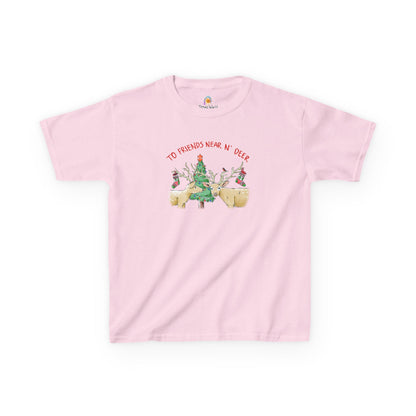 TO FRIENDS NEAR N' DEER - HOLIDAY KID'S SHIRT