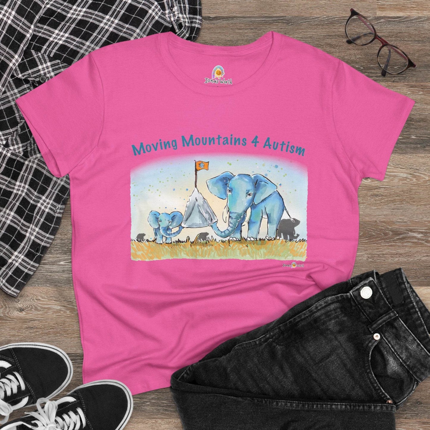 MOVING MOUNTAINS 4 AUTISM - WOMEN'S SHIRT - Iona's World