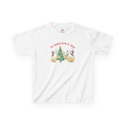 TO FRIENDS NEAR N' DEER - HOLIDAY KID'S SHIRT