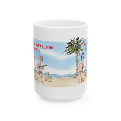 ROCKIN' OUT 4 AUTISM AWARENESS - INSPIRATIONAL MUG - Iona's World
