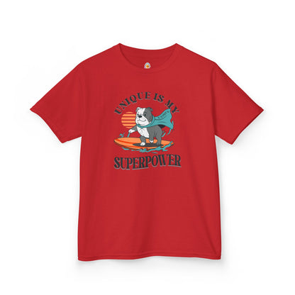 UNIQUE IS MY SUPERPOWER DOG - KID'S SHIRT