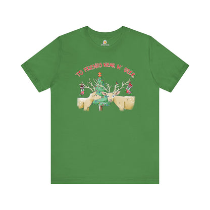 TO FRIENDS NEAR AND DEER - HOLIDAY UNISEX TEE