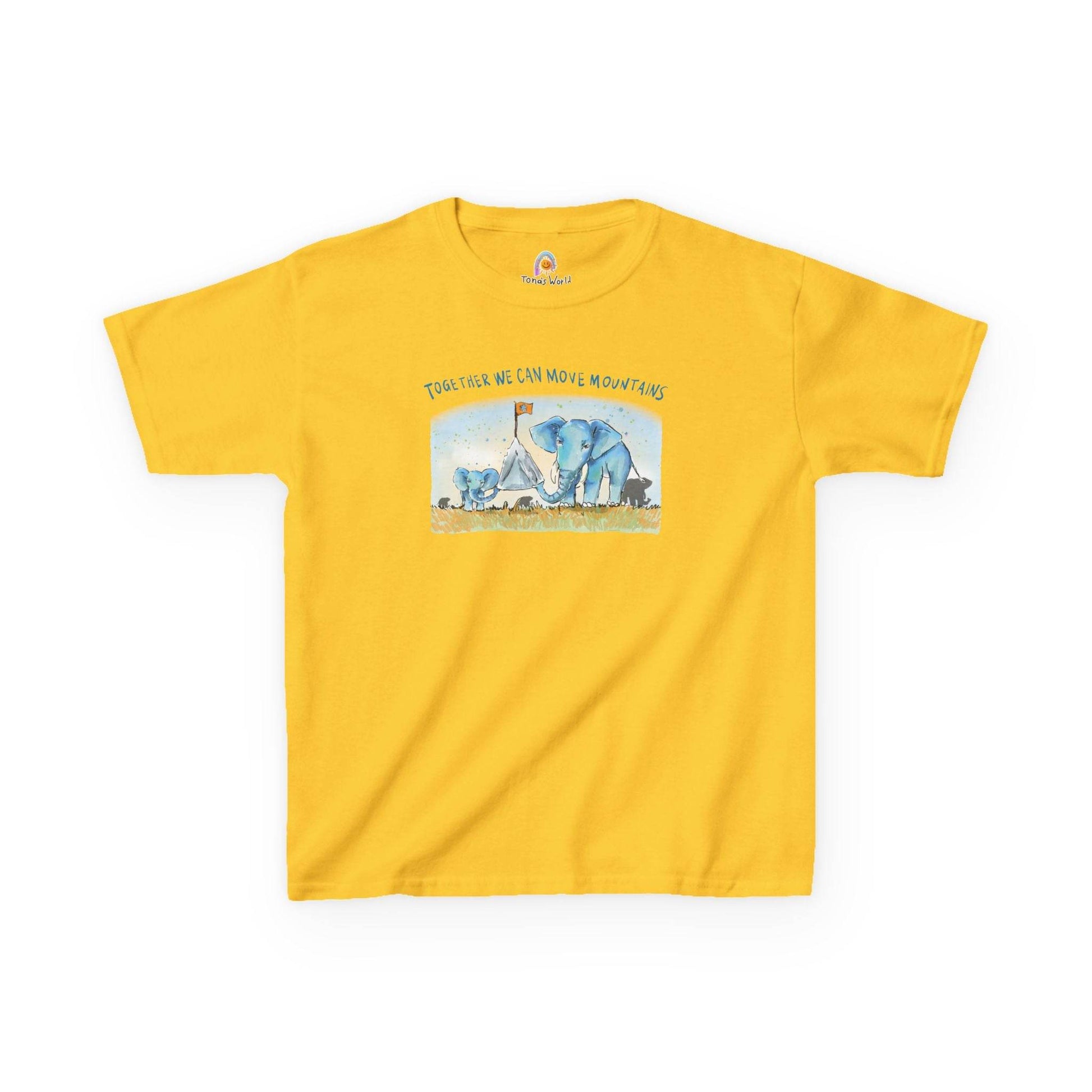 TOGETHER WE CAN MOVE MOUNTAINS - KID'S SHIRT - Iona's World