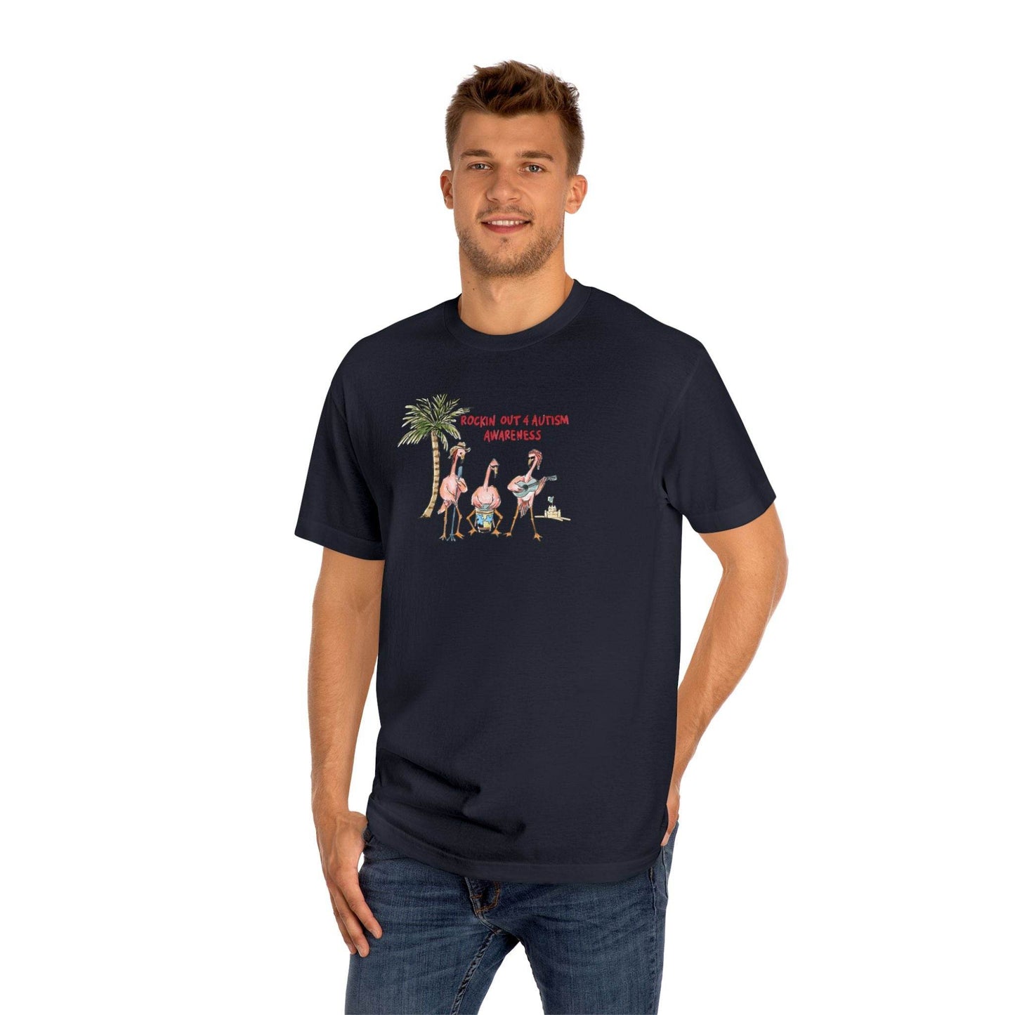 ROCKIN' OUT 4 AUTISM AWARENESS - UNISEX TEE - Iona's World