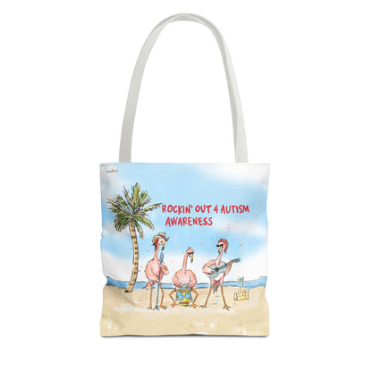 ROCKIN' OUT 4 AUTISM AWARENESS - TOTE BAG