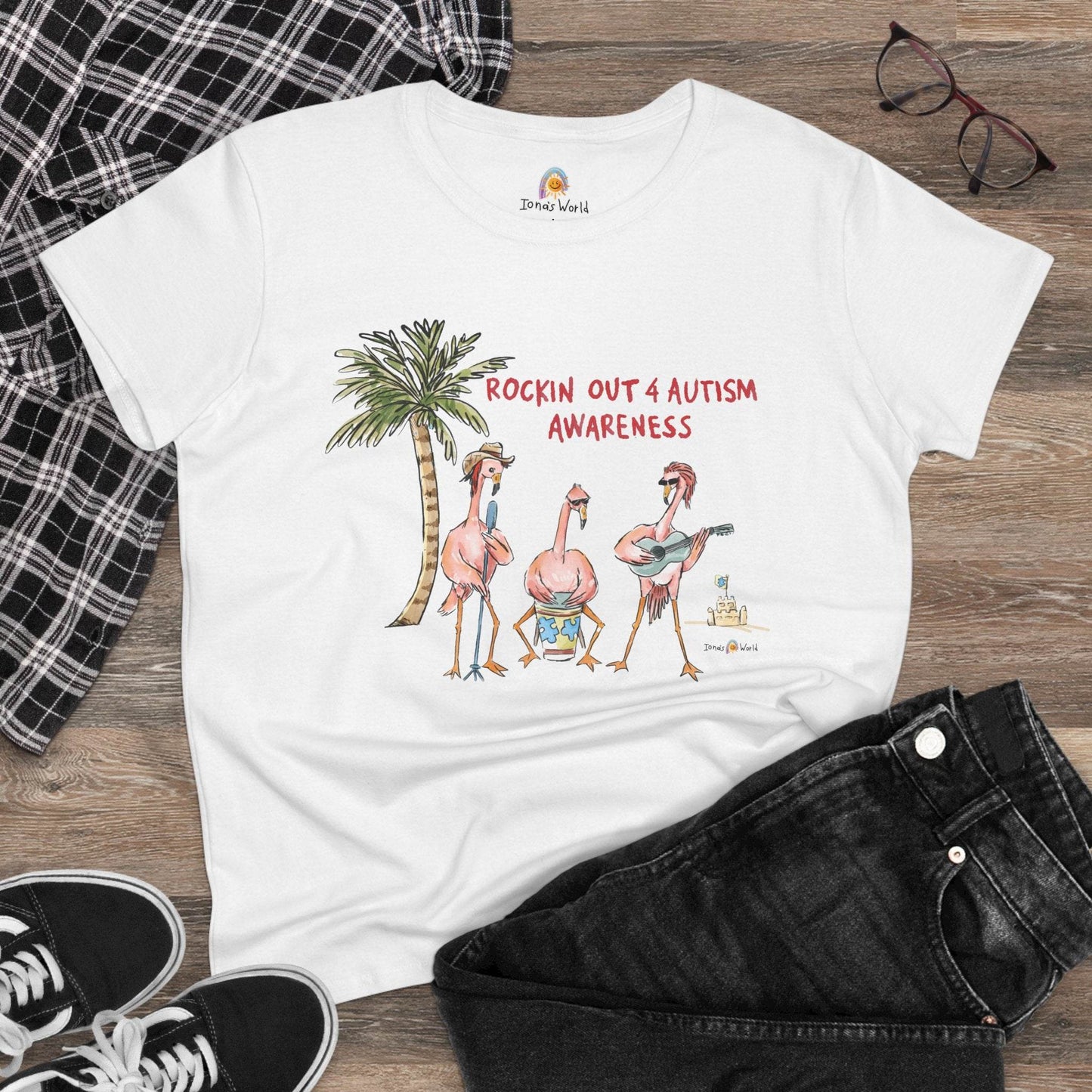 ROCKIN' OUT 4 AUTISM AWARENESS - WOMEN'S SHIRT - Iona's World