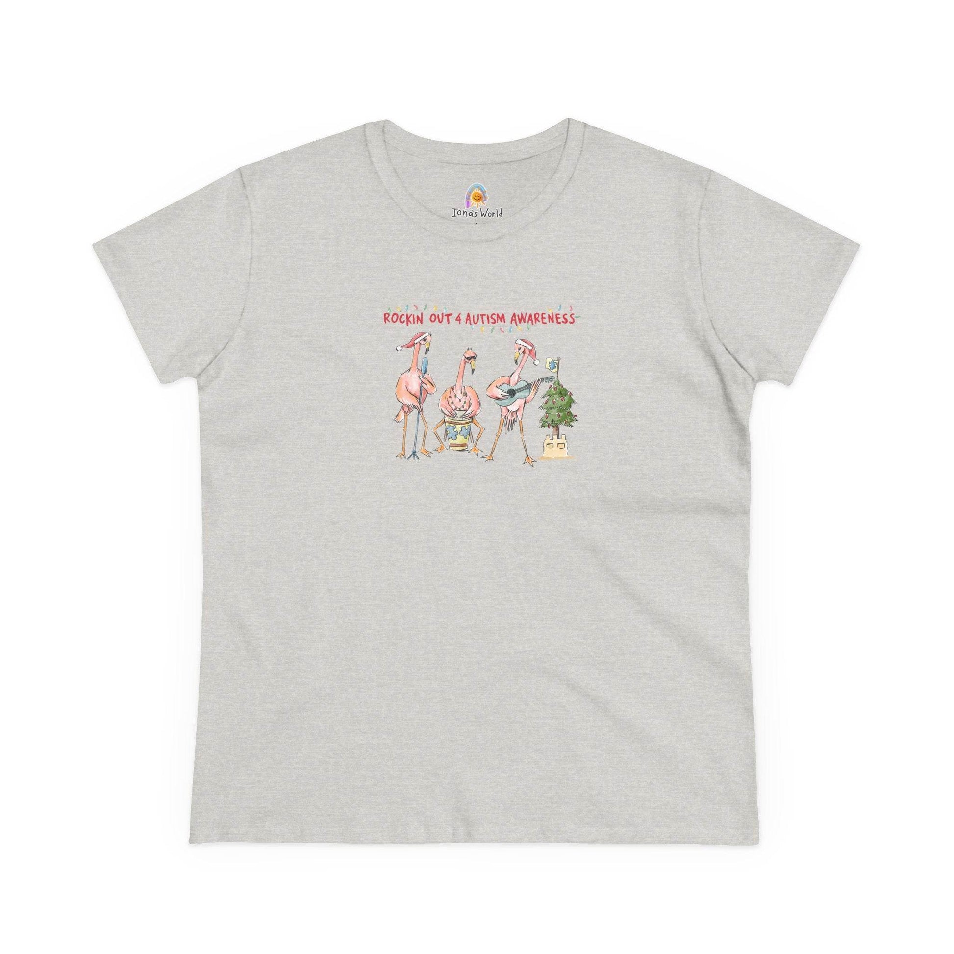 ROCKIN' OUT 4 AUTISM AWARENESS HOLIDAY - WOMEN'S SHIRT - Iona's World