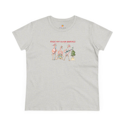 ROCKIN' OUT 4 AUTISM AWARENESS HOLIDAY - WOMEN'S SHIRT - Iona's World