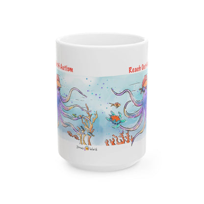 REACH OUT 4 AUTISM - INSPIRATIONAL MUG - Iona's World