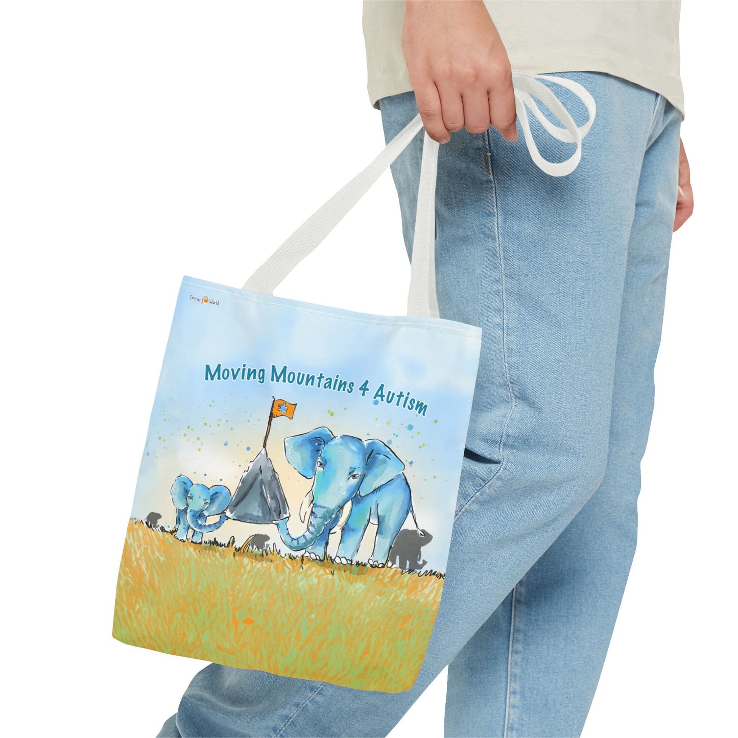 MOVING MOUNTAINS 4 AUTISM - TOTE BAG
