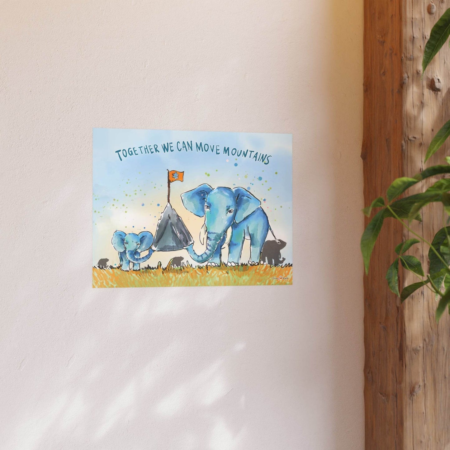 TOGETHER WE CAN MOVE MOUNTAINS | POSTER - Iona's World