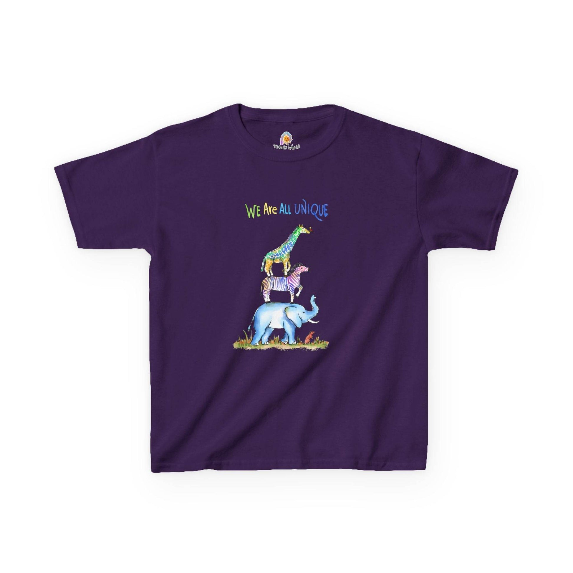 WE ARE ALL UNIQUE - KID'S SHIRT - Iona's World