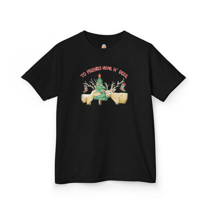 TO FRIENDS NEAR N' DEER - HOLIDAY KID'S SHIRT