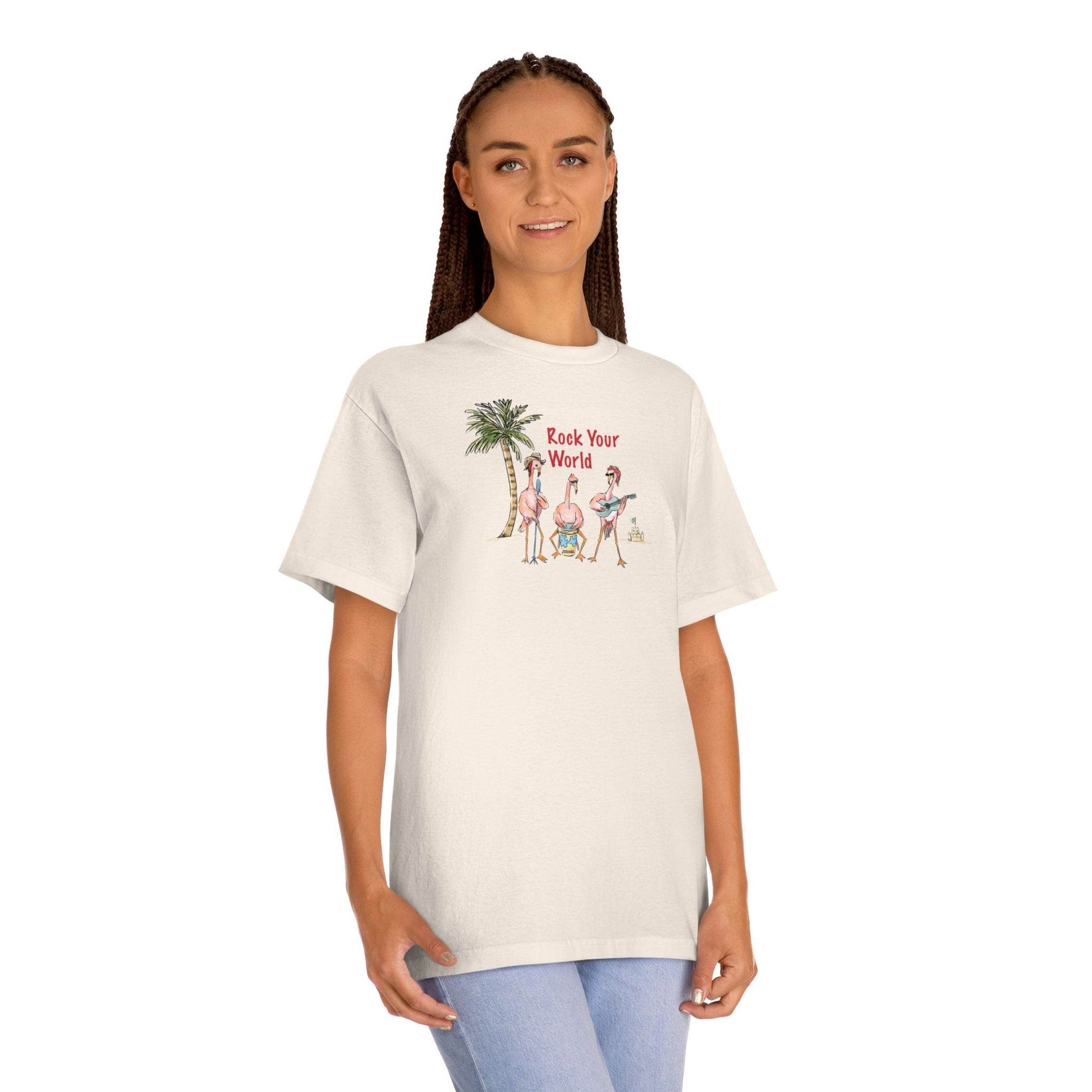 ROCK YOUR WORLD - UNISEX TEE - Iona's World